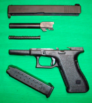 Glock 17 неполная разборка