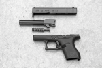 Glock 42 неполная разборка